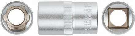 Головка 6-гранная CrV 1/2, 15мм 62045