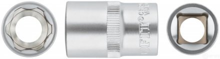 Головка 6-гранная CrV 1/2, 17мм 62047