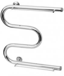 Полотенцесушитель водяной ТЕРА М-с полкой 500х600 нар.р. 1 (ПСВ-06-03) без кронш.