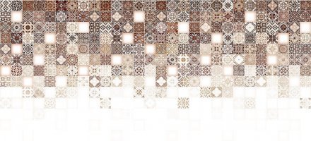 Плитка настенная Hammam рельеф бежевый 20х44 (HAG011D)(1.05 м2,12 шт)