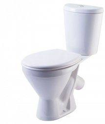 Унитаз компакт ROSA ЭЛЕГАНТ косой вып., нижн. подв. с арматурой и сид Уклад, крепл. Вн УнБ30 433049